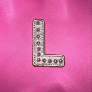 Stoney Clover Lane Pearl letter L